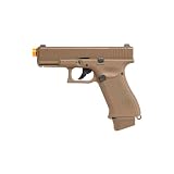 Glock G19X Gen5 Airsoft Pistol, 6mm BB, CO2 Powered, Blowback, Coyote