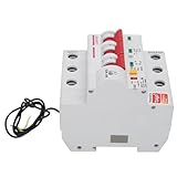 Smart Circuit Breaker, AC220V PA66-DSM Flame Retardant Shell Phone APP Remote Switch (3P 100A)