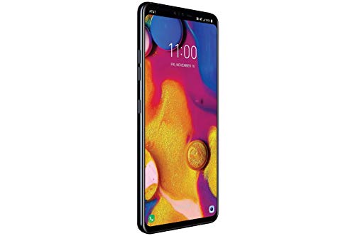 LG V40 ThinQ 64GB T-Mobile Smartphone w/ 5-Cameras, 6.4" QHD+ Display - Aurora Black (Renewed)