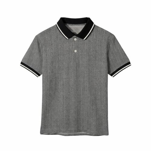 Image of Mack Jonney Men's Premium Jacquard Polo T-Shirt | Short Sleeve Soft Knit Fabric | Stylish Casual & Smart Wear Polo-M6938