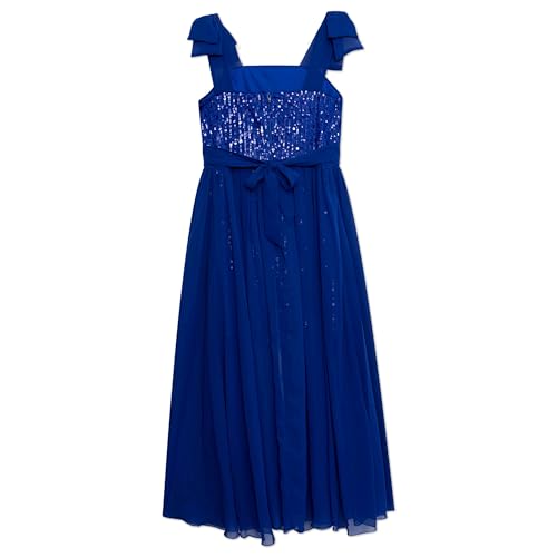 Speechless Girls' Sequin Maxi Party Dress with Chiffon Walk-Through Skirt3