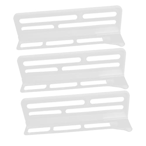 Operitacx 3Piezas Divisores de Refrigerador Organizadores de Almacenaje Multifuncional Separadores Reemplazables de Reutilizable para Clasificación de Alimentos y Accesorios