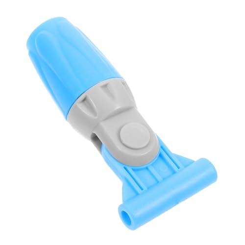 Cabilock Mop Universal Joint Mops Mop Telescopic Poles for Cleaning Self Squeezing Mini Mop Rotatable Adjusting Cleaning Mop Flat Mop a Flat Moo Sky-Blue Plastic