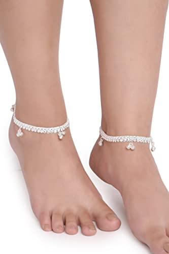 Efulgenz Indian Jewelry Boho Crystal Anklets Barefoot Sandals Ankle Bracelet Paypal Anklet Set For Women (Style 5) #TOP3