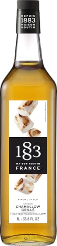 1883 Toasted Marshmallow Syrup for Drinks – Premium French Flavoring