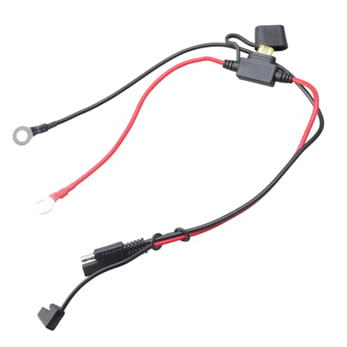Klaisy Automotive Connectors To Circulet Terminal Battery Charging Cable 14AWG For Motorcycle Car Outdoor Power Supply
