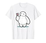 Disney Big Hero 6 Baymax With Lollipop Cute Shot T-Shirt