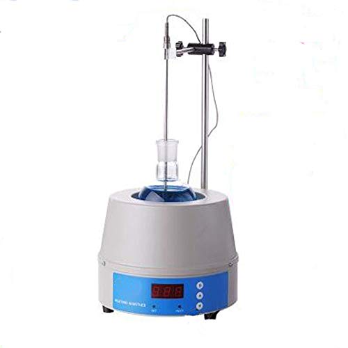 INTSUPERMAI Heating Mantle 220V Analog Digital Magnetic Stirrer Heating Mantle 5000ml, 0~1400rpm, 800W, Max 842?, with Support Stand and Temp. Sensor