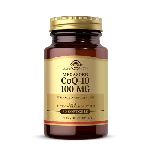 Solgar Megasorb CoQ-10, 100 mg, 30 S Gels