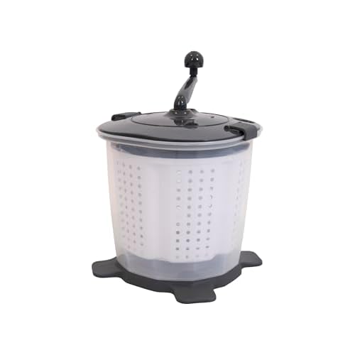 Bo-Camp Mobile Mini Camping Reise Wasch Maschine Hand Kurbel Wäsche Trockner 2kg