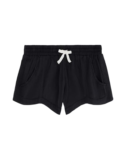 Image of Billabong Girls' Mad for You Elastic Waist Pull-on Shorts, Side Seam Pockets, Casual & Comfortable