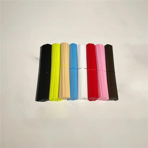 Varillas de fibra triangulares XUCZHAI de 22 cm para difusor de aroma hogareño marrón 7