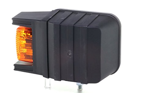 HELLA 1EA 007 108-011 Halogen-Hauptscheinwerfer - 12/24V - Referenzzahl: 10 - Anbau - Lichtscheibenfarbe: gelb - vorne links