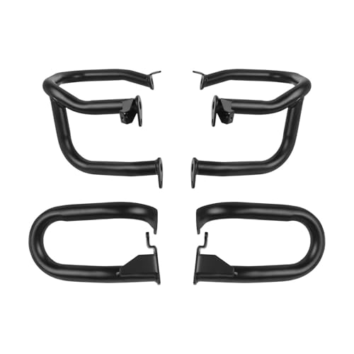Protégez votre Goldwing GL1800 avec ces barres moteur noires 01-17