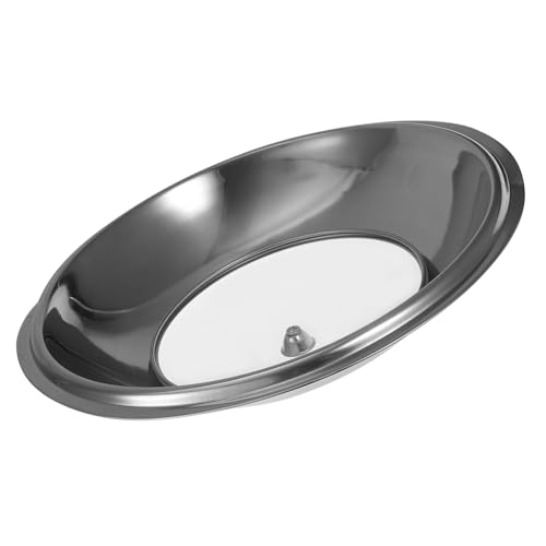 CONGARTENO Tapa de Olla Inoxidable Visible con Perilla Tapa de Vapor Engrosada para Sartenes y Ollas Compatible con Diámetros para Cocinas Modernas
