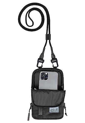 Funda para teléfono Jack Wolfskin Frankfurt negra para proteger tu móvil 3