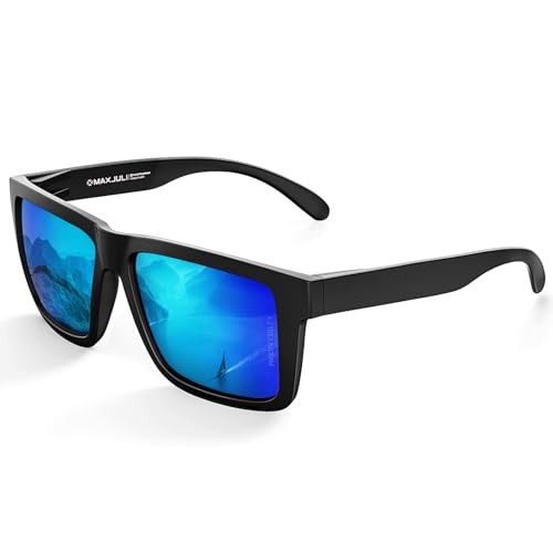 MAXJULI XXL Size Double Extra Large Z87 Sunglasses for Big Wide Heads Men TR90 Ultralight UV400 Protection Glasses 8228