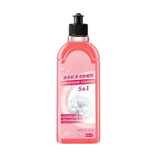 ZMLMAJJ Limpiador De Lavadoras De 500ml, Limpiador De Tambores De Lavadora, Potente Eliminador De Sarro.(500ML Sakura Flavor)