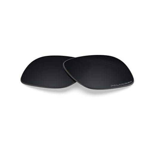 BLAZERBUCK Anti-salt Polarized Replacement Lenses for Oakley Sliver XL OO9341 - Black