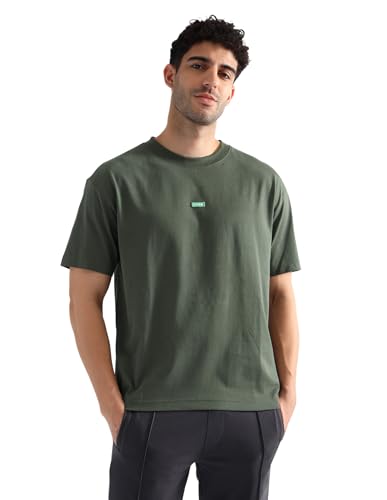 Image of U.S. Polo ASSN. Mens OEE04 Pure Cotton Oversized Lounge T-Shirt