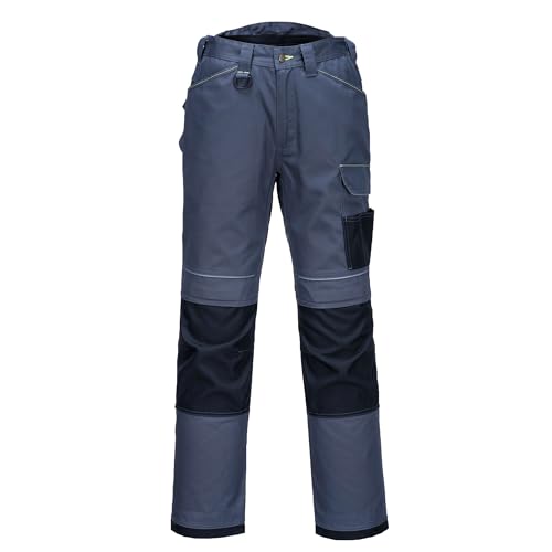 Pantalon PW3 Portwest vêtement travail gris zoom noir T601ZBR32