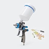  Wiltec LVLP Lackierpistole Spritzpistole Sprühpistole mit 1,4 mm Düse Malerpistole