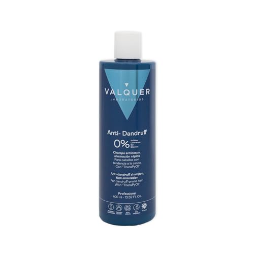 Piel Irritada, Beauty Valquer Shampoo Anti caspa con propiedades antifúngica y antimicrobiana contra hongos. Sin sulfatos - 400 ml