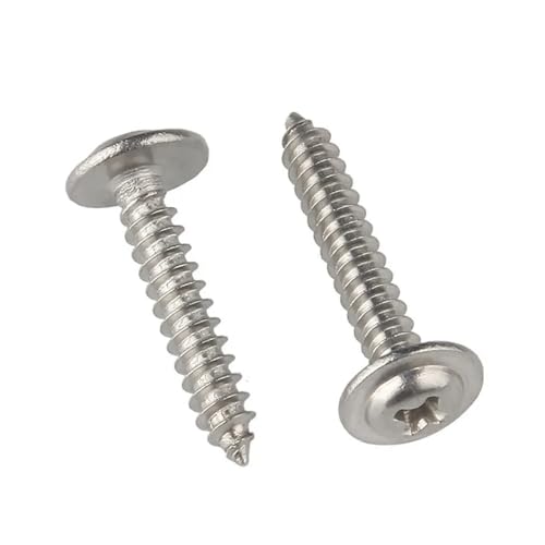 50PCS Tornillos Autoperforantes de Acero Inoxidable 304 M1.4x8mm miniatura 2