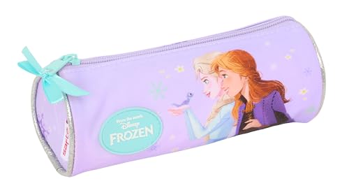 Safta - Frozen Spirit Estuche Redondo Escolar, Infantil, Niño,...
