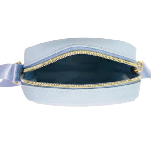 Image of cute cartoon-themed mini crossbody bag, also a shoulder bag, features a cartoon pattern design