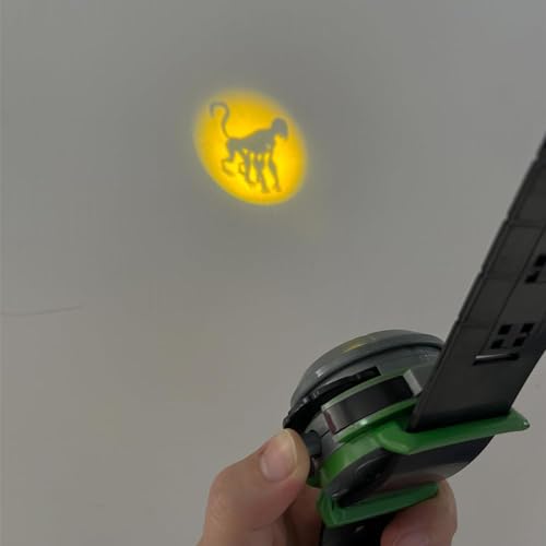 Image of 2PCS Cute Projector Alien Force Ultimate Omnitrix Watch Toy for Kids Birthday Gift (Blue+Black)