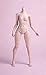 1/6 Scale Female Body,12inch Worldbox Female Joint Flexible Pale Suntan Skin Action Figure Body Collection (Pale Skin, Fat Version)