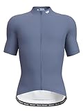Lo.gas Radtrikot Herren Kurzarm - Rennrad Trikot Herren Reißverschluss mit Taschen, Sommer Atmungsaktiv