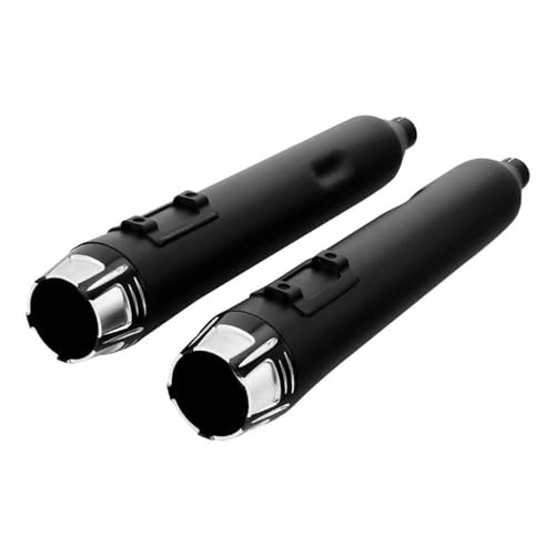 VNRQJLSN Motorrad Dual Auspuff Schalldämpfer Rohre Für Harley Für Touring Für Road King Für Electra Für Glide 1995-2016(1 Pair 6)