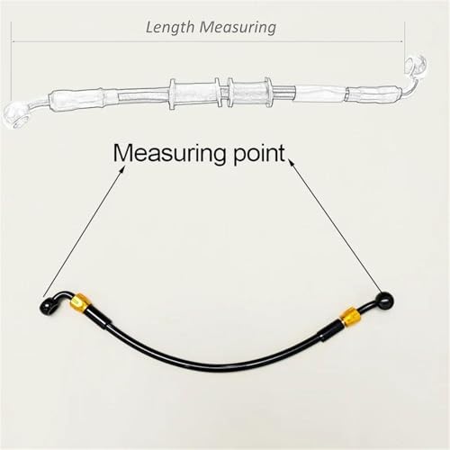 Flexible de frein moto 280cm pour road trip et longues distances