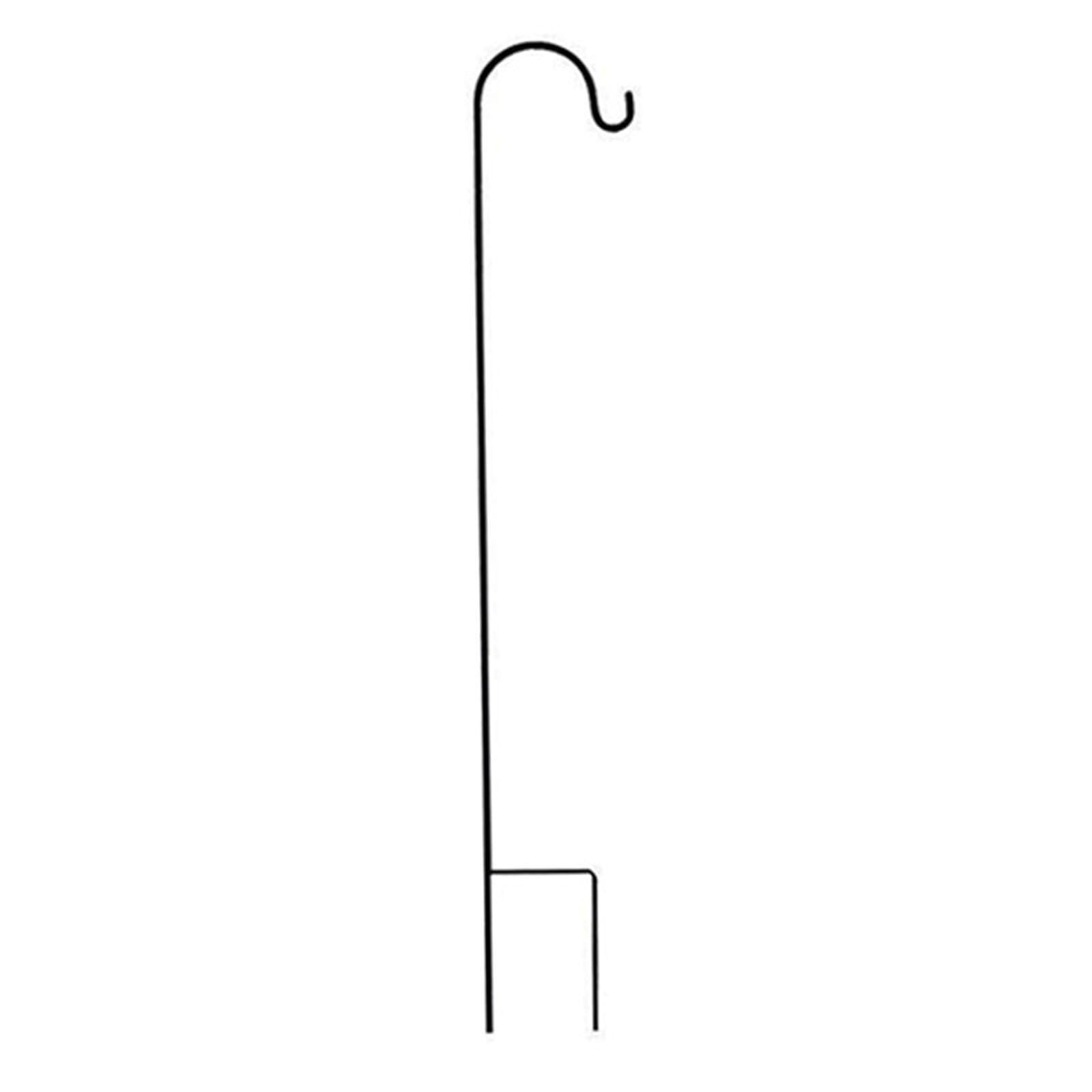 QUXVUIS Durable Wrought Iron Hanging Bracket Hook Featuring Stylish Lanterns Bird Feeders Ensuring Longevity And Ability To Withstand Various Weather, Style B