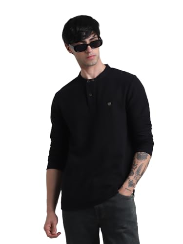 Image of Jack & Jones Men's Cotton Solid Regular Fit T-Shirt