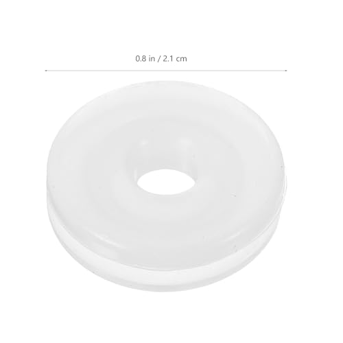 RORPOIR 4Pcs Float Valve Gaskets for Electric Pressure Cooker Accessories Compatible with 4L 5L 6L Pots Rubber Sealing Rings Cooker Parts Easy to Install - Image 2