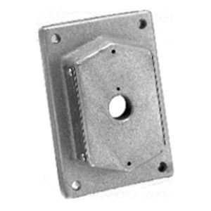 Crouse-Hinds DS441 Copper Free Aluminum 1-Gang 1 Hole Cover 5-7/8 Inch x 3-1/2 Inch x 2-11/18 Inch FlexStation