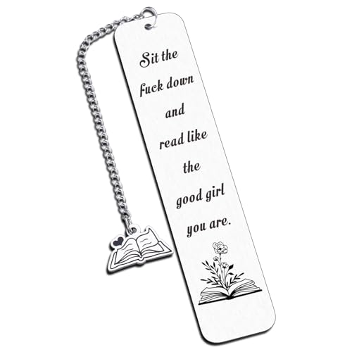 Divertidos marcapáginas regalos para mujeres, marcadores de libros picantes para mujeres, amigas, amantes de los libros, regalos de Navidad, rellenos de calcetines de Navidad, accesorios de libros