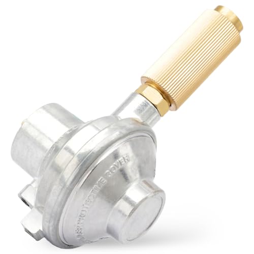 Mhrxusd SPG25-17 Oven Regulator Replacement for Camp Chef Deluxe Outdoor Camp Oven Parts for PZOVEN/Coven/COVEND/Covent Oven 2-Burner Stove Propane Regulator Connector/Adapter
