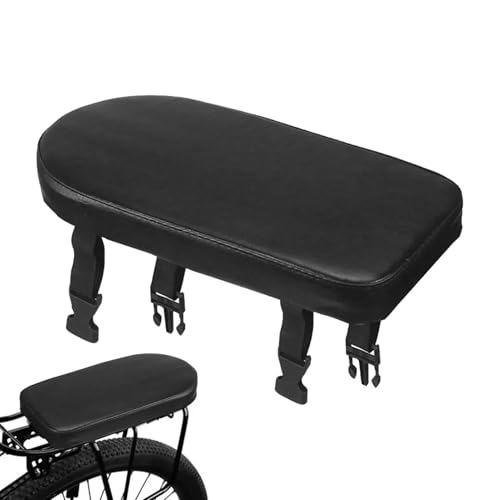 CACUINA Asiento de bicicleta infantil trasero 31 x 15 x 4 cm – Asiento de bicicleta para niños con asiento trasero para muñecas para niños – Ideal como asiento trasero de bicicleta infantil, asiento