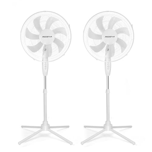 Imagen de Aigostar Ventilador de Pie con 7 Aspas