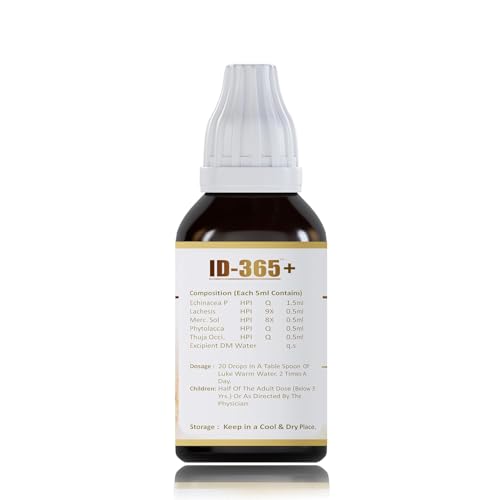 Image of Shuddhi ID 365 Drops | Ayurvedic Immunity Booster Drops | Naturally Blended With Ayurvedic Herbs | Effective For Adults And Children, 30ml