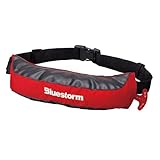 ブルーストーム(Bluestorm) モーゲットウエスト BSJ-9320RSII BLUESTORM LOGO RED 型式承認 首掛 ウエスト ライフジャケット 救命胴衣 自動膨脹 コンパクト