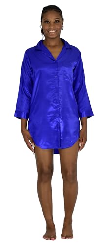 Up2date Fashion Satin Night Shirts for Women, Style#NS-11