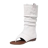 Women’s Embroidered Over-the-Knee Cowboy Boots...