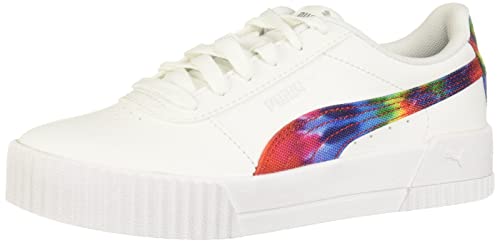 Image of Puma Carina 2.0 Synthetic Leather Lace Up Women's Sneakers