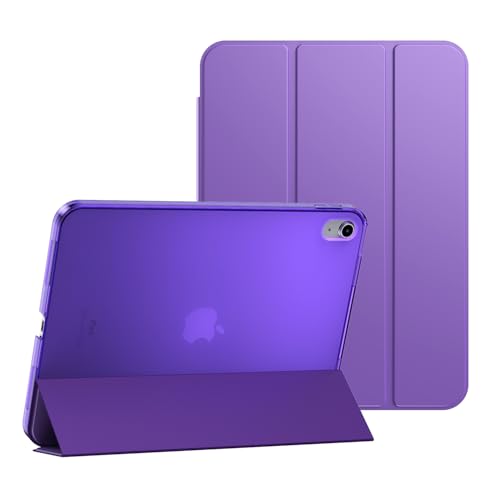 Coque iPad 11 violette légère anti-rayure fine pour éviter les chocs au quotidien