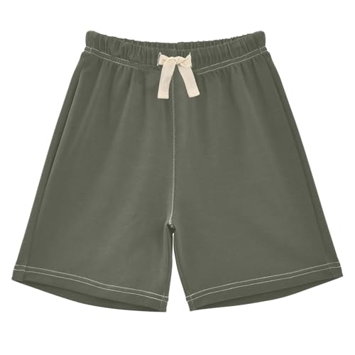 J JOYSAY Army Green Toddler Baby Boy Shorts Pull-On Shorts with Drawstring Elastic Waist Kids Pants for 2T Kids Girls